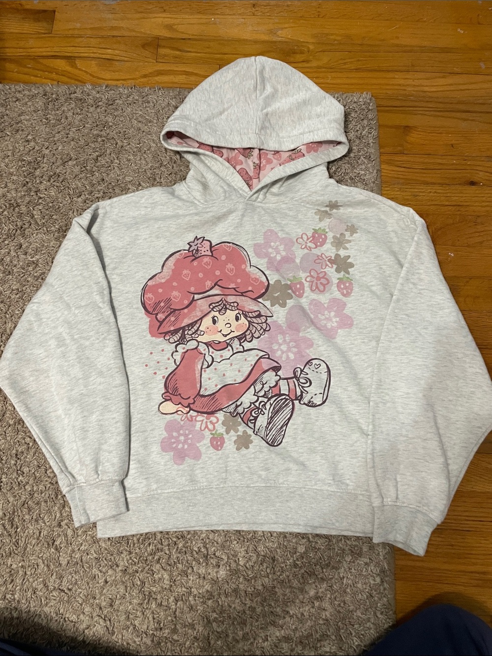 Strawberry Shortcake Grey Hoodie